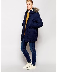 dunkelblauer Parka von Ben Sherman