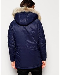 dunkelblauer Parka von Spiewak