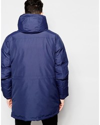 dunkelblauer Parka von Farah