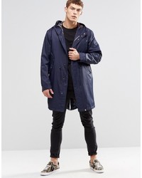 dunkelblauer Parka von Pretty Green