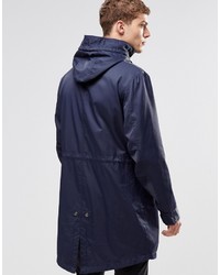 dunkelblauer Parka von Pretty Green