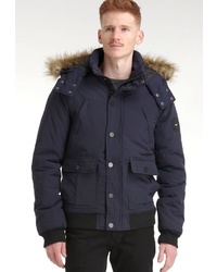 dunkelblauer Parka von S.J. PREMIUM