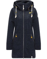 dunkelblauer Parka von SCHMUDDELWEDDA