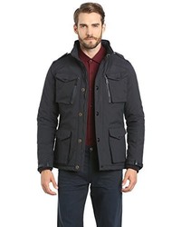 dunkelblauer Parka von Schott (Brand National)