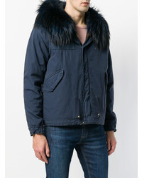 dunkelblauer Parka von Mr & Mrs Italy