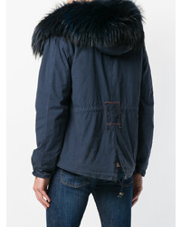 dunkelblauer Parka von Mr & Mrs Italy