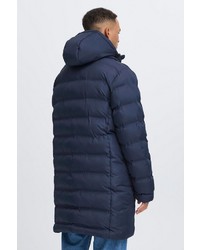 dunkelblauer Parka von Solid
