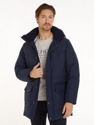 dunkelblauer Parka von Tommy Hilfiger