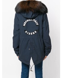 dunkelblauer Parka von Mr & Mrs Italy