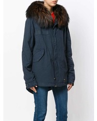 dunkelblauer Parka von Mr & Mrs Italy