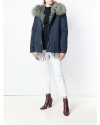 dunkelblauer Parka von Mr & Mrs Italy