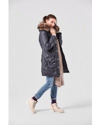 dunkelblauer Parka von VIVANCE