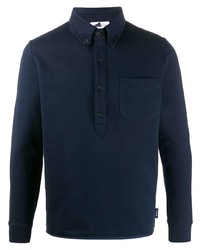 dunkelblauer Polo Pullover von Anglozine