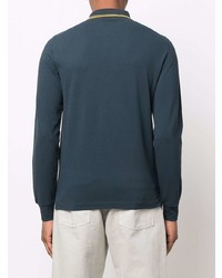 dunkelblauer Polo Pullover von Stone Island