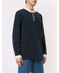 dunkelblauer Polo Pullover von Kent & Curwen