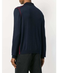 dunkelblauer Polo Pullover von Marni