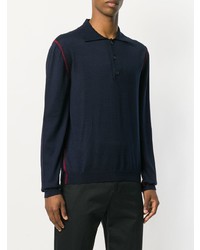 dunkelblauer Polo Pullover von Marni