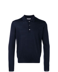 dunkelblauer Polo Pullover von Corneliani