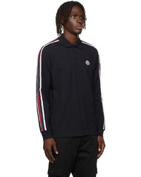 dunkelblauer Polo Pullover von Moncler