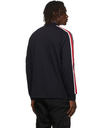 dunkelblauer Polo Pullover von Moncler