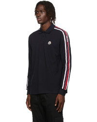 dunkelblauer Polo Pullover von Moncler