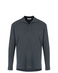 dunkelblauer Polo Pullover von Egrey