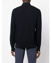 dunkelblauer Polo Pullover von Brioni