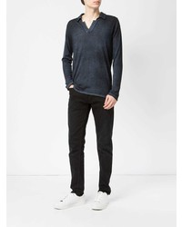 dunkelblauer Polo Pullover von Avant Toi