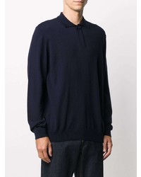 dunkelblauer Polo Pullover von Emporio Armani