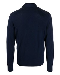 dunkelblauer Polo Pullover von Sease