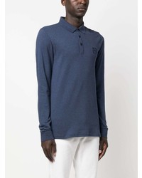 dunkelblauer Polo Pullover von BOSS