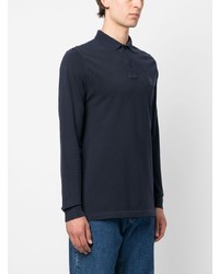 dunkelblauer Polo Pullover von Stone Island