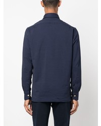 dunkelblauer Polo Pullover von Kiton