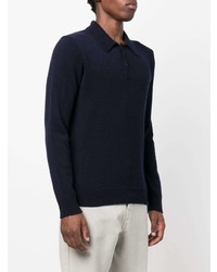 dunkelblauer Polo Pullover von Norse Projects