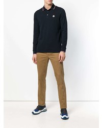 dunkelblauer Polo Pullover von Moncler