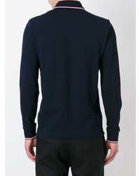 dunkelblauer Polo Pullover von Moncler