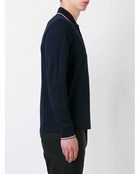 dunkelblauer Polo Pullover von Moncler