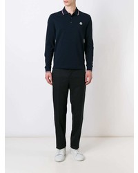 dunkelblauer Polo Pullover von Moncler