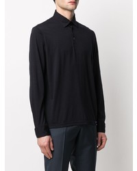 dunkelblauer Polo Pullover von Xacus