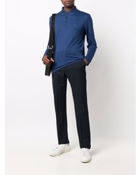 dunkelblauer Polo Pullover von BOSS HUGO BOSS