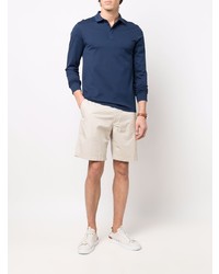 dunkelblauer Polo Pullover von BOSS