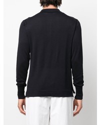 dunkelblauer Polo Pullover von Officine Generale