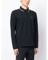 dunkelblauer Polo Pullover von BOSS