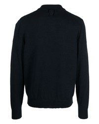 dunkelblauer Polo Pullover von Billionaire