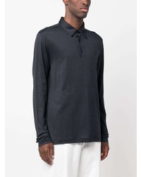 dunkelblauer Polo Pullover von Brioni