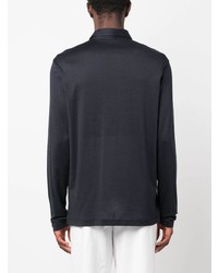 dunkelblauer Polo Pullover von Brioni