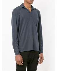 dunkelblauer Polo Pullover von Egrey