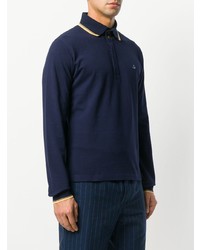 dunkelblauer Polo Pullover von Vivienne Westwood