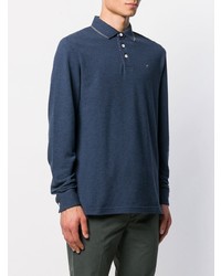 dunkelblauer Polo Pullover von Hackett