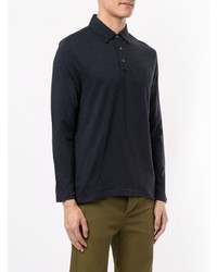 dunkelblauer Polo Pullover von Gieves & Hawkes